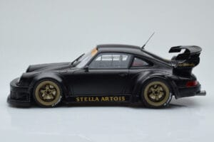 Porsche 911 964 RWB Stella Artois Svart GT Spirit 1:18 GT421 Resin — bild 3 av 6