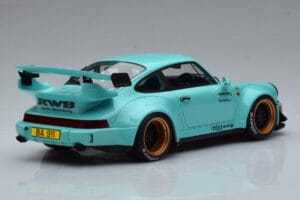 Porsche 911 964 RWB Tiffany Blå GT Spirit 1:18 GT875 Resin — bild 2 av 6