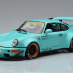 Porsche 911 964 RWB Tiffany Blå GT Spirit 1:18