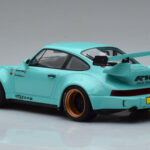 Porsche 911 964 RWB Tiffany Blå GT Spirit 1:18 - image 5 of 6