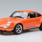 Porsche 911 964 Singer Orange Specialutgåva GT Spirit 1:18 ZM049 Resin