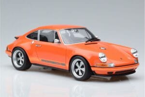 Porsche 911 964 Singer Orange Specialutgåva GT Spirit 1:18 ZM049 Resin — bild 4 av 6