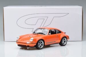 Porsche 911 964 Singer Orange Specialutgåva GT Spirit 1:18 ZM049 Resin — bild 6 av 6