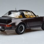 Porsche 911 964 Turbo Targa Brun Norev 1:18 187665 Metall - image 3 of 8