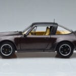 Porsche 911 964 Turbo Targa Brun Norev 1:18 187665 Metall - image 4 of 8