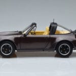 Porsche 911 964 Turbo Targa Brun Norev 1:18 187665 Metall - image 5 of 8
