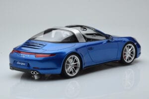 Porsche 911 991 4S Targa Blå GT Spirit 1:18 GT037 Resin — bild 2 av 5
