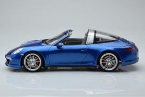 Porsche 911 991 4S Targa Blå GT Spirit 1:18 GT037 Resin — bild 3 av 5