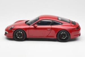 Porsche 911 991 Carrera GTS Carmine Röd Schuco 1:18 450039000 Metall — bild 4 av 8