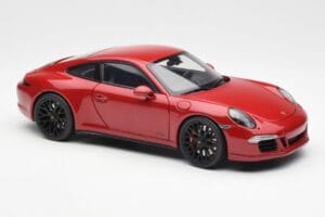 Porsche 911 991 Carrera GTS Carmine Röd Schuco 1:18 450039000 Metall — bild 6 av 8