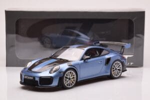 Porsche 911 991.2 GT2 RS Blå GT Spirit 1:18 GT429 Resin — bild 6 av 6