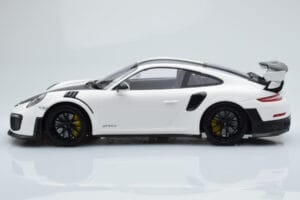 Porsche 911 GT2 RS 991.2 Weissach Package Vit Svarta Magnesiumfälgar Minichamps 1:18 153068309 Metall — bild 3 av 6