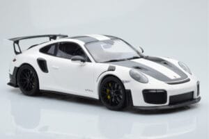 Porsche 911 GT2 RS 991.2 Weissach Package Vit Svarta Magnesiumfälgar Minichamps 1:18 153068309 Metall — bild 4 av 6