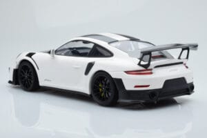 Porsche 911 GT2 RS 991.2 Weissach Package Vit Svarta Magnesiumfälgar Minichamps 1:18 153068309 Metall — bild 5 av 6