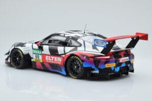 Porsche 911 GT3 R Iron Force by Ring Police #69 J. van Slooten / L. Luhr ADAC GT Masters 2018 Minichamps 1:18 153186969 Metal — bild 4 av 5