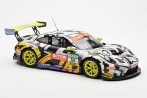 Porsche 911 991.2 GT3 R #69 Team Iron Force Racing Ring Police L. Luhr / M. Holzer ADAC GT Masters 2019 Minichamps 1:18 15319 — bild 4 av 6