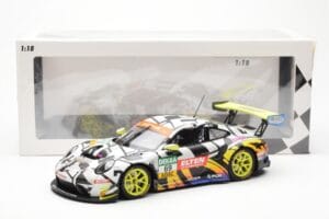 Porsche 911 991.2 GT3 R #69 Team Iron Force Racing Ring Police L. Luhr / M. Holzer ADAC GT Masters 2019 Minichamps 1:18 15319 — bild 6 av 6