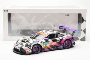 Porsche 911 991.2 GT3 R #69 Team Iron Force Racing Ring Police L. Luhr / J. Slooten ADAC GT Masters 2019 Minichamps 1:18 1531 — bild 2 av 6