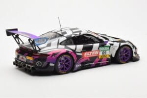 Porsche 911 991.2 GT3 R #69 Team Iron Force Racing Ring Police L. Luhr / J. Slooten ADAC GT Masters 2019 Minichamps 1:18 1531 — bild 5 av 6