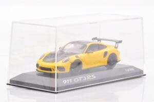 Porsche 911 991.2 GT3 RS Gul Minichamps 1:43 WAX02020085 Metall — bild 2 av 4