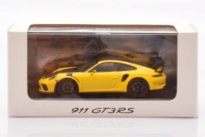 Porsche 911 991.2 GT3 RS Gul Minichamps 1:43 WAX02020085 Metall — bild 4 av 4