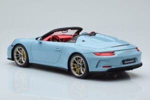 Porsche 911 991.2 Speedster Meissen Blå GT Spirit 1:18 GT408 Resin — bild 5 av 6