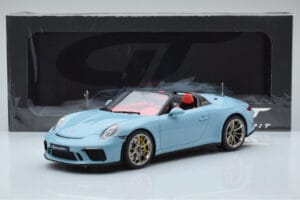 Porsche 911 991.2 Speedster Meissen Blå GT Spirit 1:18 GT408 Resin — bild 6 av 6