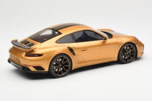 Porsche 911 991.2 Turbo S Exclusive Guld GT Spirit 1:18 GT444 Resin — bild 2 av 6