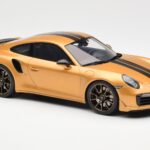Porsche 911 991.2 Turbo S Exclusive Guld GT Spirit 1:18 GT444 - image 4 of 6