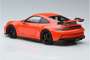 Porsche 911 992 GT3 Orange Norev 1:18 187300 Metall — bild 6 av 7