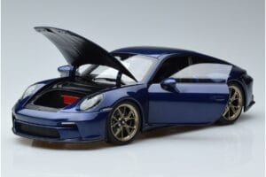 Porsche 911 992 GT3 Touring Package Blå Metallic Norev 1:18 187302 Metall — bild 2 av 7