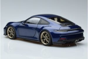 Porsche 911 992 GT3 Touring Package Blå Metallic Norev 1:18 187302 Metall — bild 6 av 7