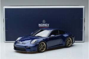 Porsche 911 992 GT3 Touring Package Blå Metallic Norev 1:18 187302 Metall — bild 7 av 7