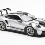 Porsche 911 992 GT3 Weissach Pack GT Silver Metallic Norev 1:18 - image 6 of 8