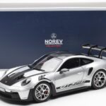 Porsche 911 992 GT3 Weissach Pack GT Silver Metallic Norev 1:18 - image 8 of 8