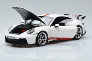 Porsche 911 992 GT3 Vit Norev 1:18 187306 Metall — bild 2 av 7