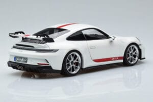 Porsche 911 992 GT3 Vit Norev 1:18 187306 Metall — bild 3 av 7