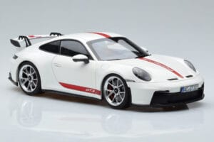 Porsche 911 992 GT3 Vit Norev 1:18 187306 Metall — bild 5 av 7