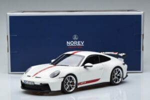 Porsche 911 992 GT3 Vit Norev 1:18 187306 Metall — bild 7 av 7