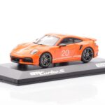 Porsche 911 992 Turbo S Gulf Orange Minichamps 1:43 - image 2 of 4