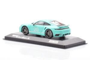 Porsche 911 992 Turbo S Mint Grön Minichamps 1:43 WAP0209070N003 Metall — bild 3 av 4