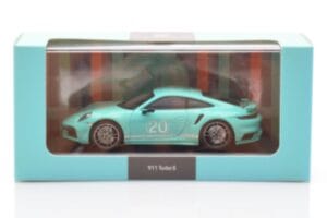 Porsche 911 992 Turbo S Mint Grön Minichamps 1:43 WAP0209070N003 Metall — bild 4 av 4