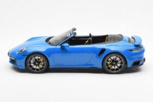 Porsche 911 992 Turbo S Shark Blå GT Spirit 1:18 GT441 Resin — bild 3 av 6