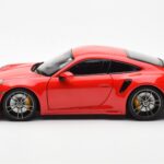 Porsche 911 992 Turbo S Sport Design Röd Minichamps 1:18 - image 4 of 8