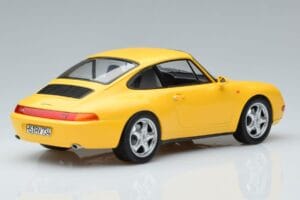 Porsche 911 993 Carrera Gul Norev 1:18 187596 Metall — bild 2 av 6