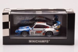 Porsche 911 993 GT2 #65 Roock Racing 24 Hours of Le Mans 1998 Minichamps 1:43 430986765 Metall — bild 4 av 4