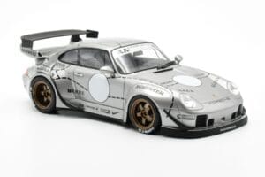 Porsche 911 993 RWB Silver Phantom Asia Edition GT Spirit 1:18 CLDC017 Resin — bild 4 av 6
