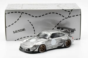 Porsche 911 993 RWB Silver Phantom Asia Edition GT Spirit 1:18 CLDC017 Resin — bild 6 av 6