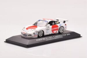 Porsche 911 996 GT3 Cup Team Araxa Buchbinder Racing #27 Landen Porsche Carrera Cup 2004 Minichamps 1:43 400046227 Metall — bild 2 av 4