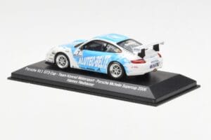 Porsche 911 996 GT3 Cup #7 H. Neuhauser Alutec Belte Porsche Michelin Supercup 2006 Minichamps 1:43 WAP02013117 Metall — bild 3 av 4